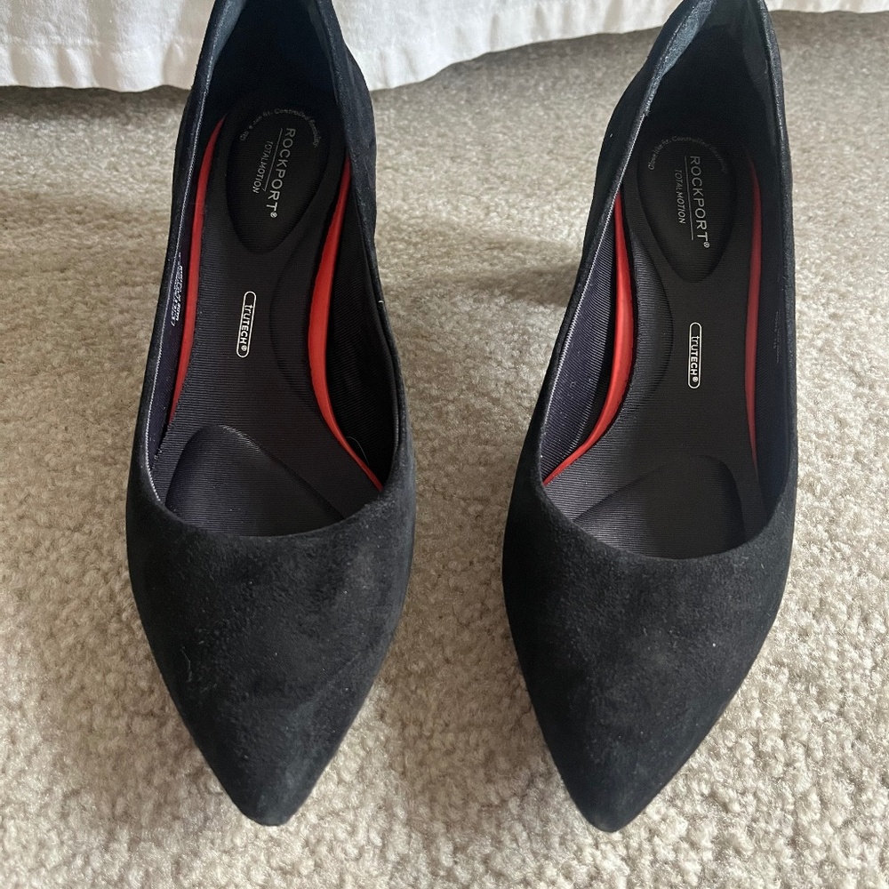 Black Suede Heels